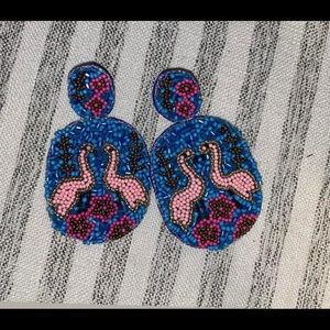 Beaded Statement earrings